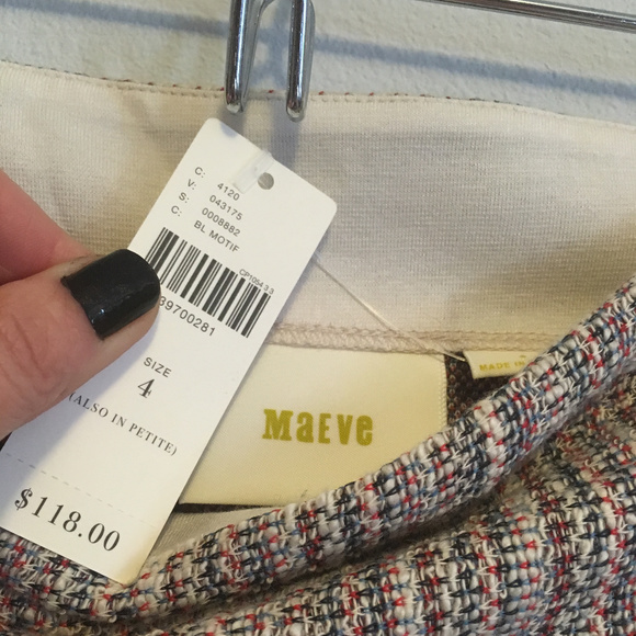 Maeve Mulitcolor Fringe Faux Wrap Mini Skirt - Picture 2 of 3